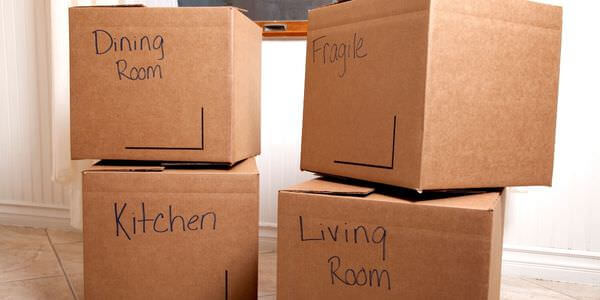 Beschriftete Umzugskartons für Küche und Esszimmer – Umzugskartons in Heidenheim